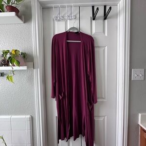 Torrid Burgundy Women's Cardigan